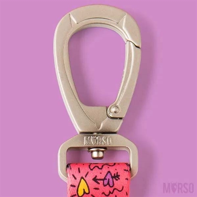 Morso Hondenriem Verstelbaar Roze 65-200 cm 20-80 kg