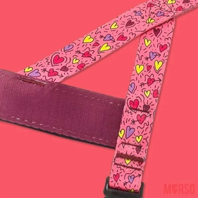 Morso Hondentuig Gerecycled Pink Think Roze 39-48x35 cm