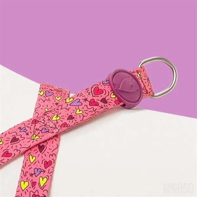 Morso Hondentuig Gerecycled Pink Think Roze 41-56x38 CM