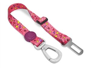 Morso Honden Autogordel Roze 40-65x2,5 cm Tot 80 KG