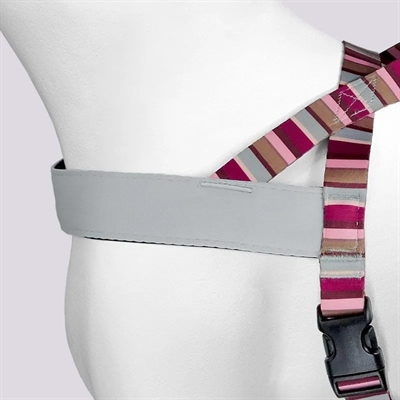 Morso Hondentuig Gerecycled Skyline Rood/Roze 80-110x66 cm