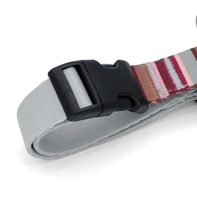 Morso Hondentuig H-tuig Gerecycled Rood/Roze 70-100x2,5 cm