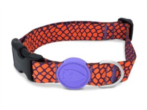 Morso Halsband Hond Urban Lizard Rood 30-42x1,5 cm