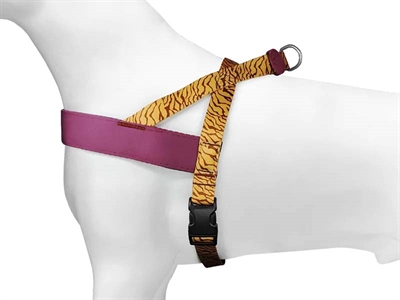 Morso Hondentuig Gerecycled Jungle Drum Oranje 46-60x42 CM