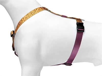 Morso Hondentuig H-tuig Gerecycled Oranje 60-80x2,5 cm