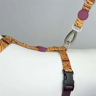 Morso Hondentuig H-tuig Gerecycled Oranje 60-80x2,5 cm