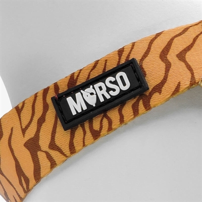 Morso Mini Hondentuig Verstelbaar Oranje 29-38x2,5 CM