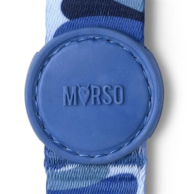 Morso Hondenriem Gerecycled Splash Blauw 120x1,5 cm 6-20 kg