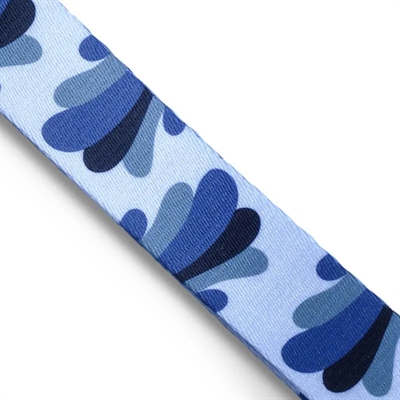 Morso Hondentuig Gerecycled Splash Blauw 46-60x42 CM
