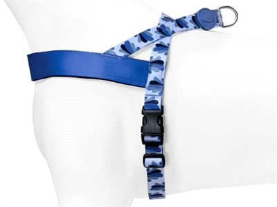 Morso Hondentuig Gerecycled Splash Blauw 69-86x63 CM