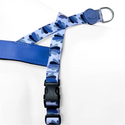 Morso Hondentuig Gerecycled Splash Blauw 80-110x66 CM