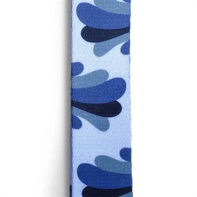 Morso Hondentuig H-tuig Splash Blauw 40-55x1,5 cm