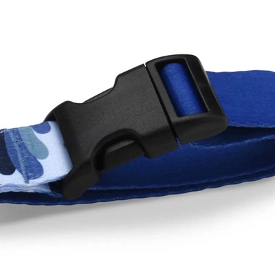 Morso Hondentuig H-tuig Splash Blauw 40-55x1,5 cm
