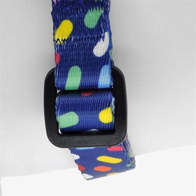Morso Mini Hondentuig Verstelbaar Paars 24-32x1,5 CM