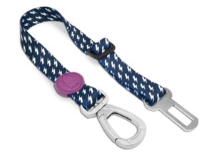 Morso Honden Autogordel Gerecycled Zwart 40-65x1,5 cm Tot 20 KG