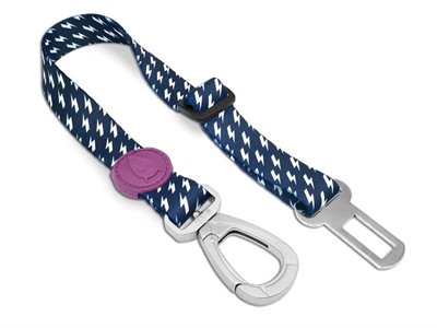 Morso Honden Autogordel Gerecycled Power Flow Zwart 40-65x2,5 CM Tot 80 KG