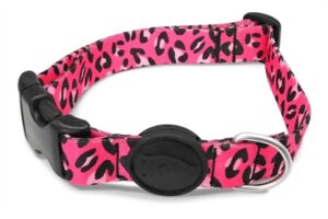 Morso Halsband Hond Gerecycled Bubble Leo Roze 43-70x2,5 cm