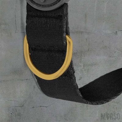 Morso Halsband Hond Gerecycled Gold Caviar 43-70x2,5 cm
