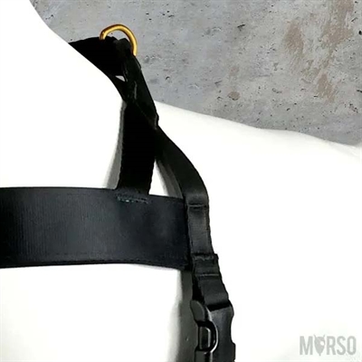Morso Hondentuig Gerecycled Gold Caviar Goud 69-86x63 CM