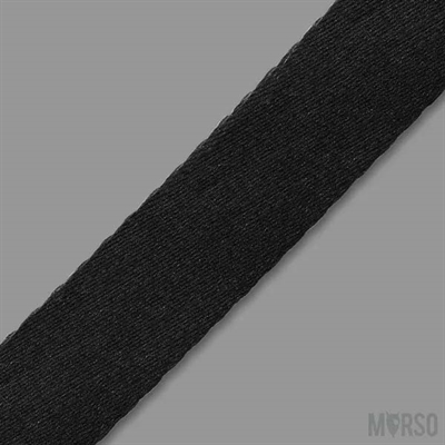 Morso Halsband Hond Gerecycled Zwart 43-70x2,5 CM
