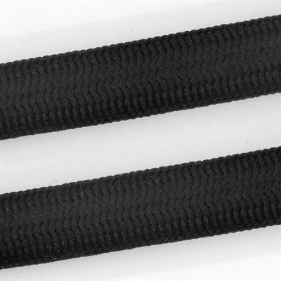 Morso Half Slip Halsband Hond Soft Rope 60x1 cm Zwart
