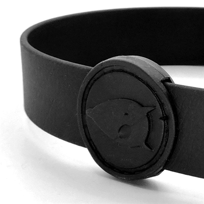 Morso Waterproof Halsband Hond Zwart 38-46x1,5 CM