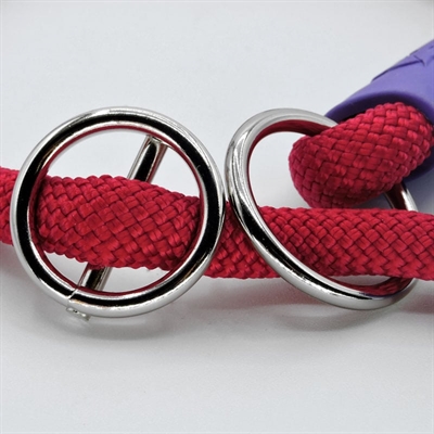 Morso Half Slip Halsband Hond Rood 60x1 cm Gerecycled Rope
