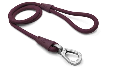 Morso Hondenriem Soft Rope Gerecycled Plum Paars 120x1 CM