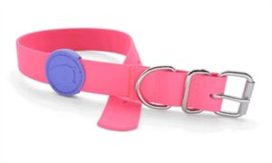 Morso Halsband Hond Waterproof Roze 33-41x1,5 cm