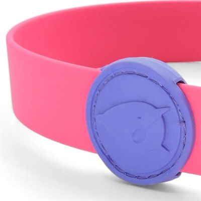 Morso Halsband Hond Waterproof Roze 47-55x2,5 cm