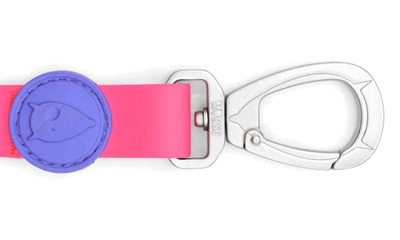 Morso Hondenriem Waterproof Roze 100x2,5 cm