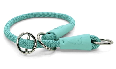 Morso Half Slip Halsband Hond Regular Rope Gerecycled Aquamarine Blauw 55x1 CM