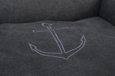 Trixie Hondenmand Be Nordic Fohr Hoekig Zwart 80x60 cm — Comfortabele rustplek voor je hond
