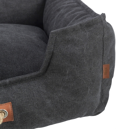Trixie Hondenmand Be Nordic Fohr Hoekig Zwart 80x60 cm — Comfortabele rustplek voor je hond