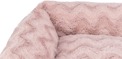 Trixie Hondenmand Loki Hoekig Roze 65x50 cm — Comfortabele plek voor je hond