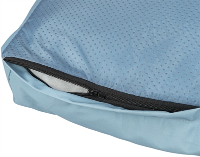Trixie Hondenmand Tent Lias Hout Zand/Blauw 88x61x89 cm — Comfortabele plek voor jouw hond