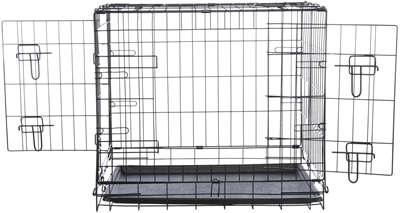 Trixie Home Kennel Zwart 64x48x54 cm — Veilige plek voor je hond