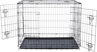 Trixie Home Kennel Zwart 78x55x62 cm — Veilig en comfortabel voor jouw hond
