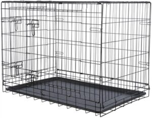 Trixie Home Kennel Zwart 93x62x69 cm Inklapbaar