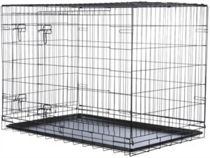 Trixie Home Kennel Zwart 109x71x79 cm Inklapbaar