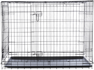 Trixie Home Kennel Zwart 109x71x79 cm — Veilig en comfortabel voor jouw hond