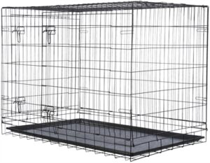 Trixie Home Kennel Zwart 116x77x86 cm Inklapbaar