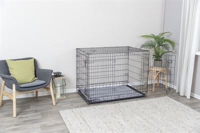 Trixie Home Kennel Zwart 116x77x86 cm — Veilige plek voor jouw hond