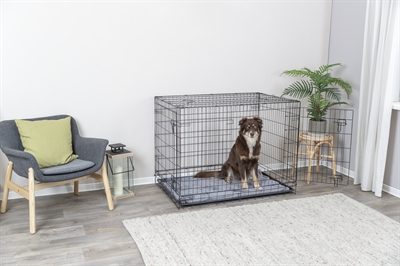 Trixie Home Kennel Zwart 116x77x86 cm — Veilige plek voor jouw hond