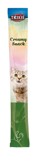 Trixie Creamy Snack Kip 5x14 gr - Vloeibare kattensnack