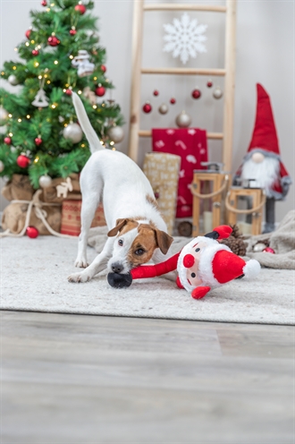 Trixie Kerstman Pluche Hondenspeeltje 54 cm met Geluid