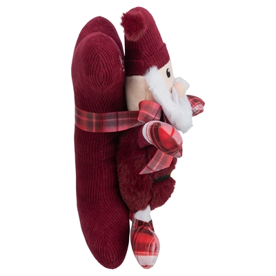 Trixie Kerst Giftset Bot met Kerstman Pluche 30 cm