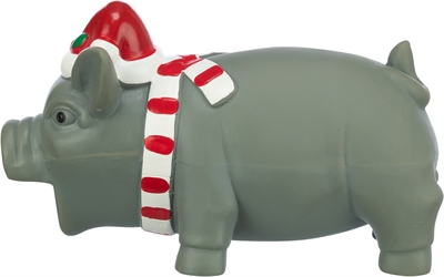 Trixie Xmas Latex Varken 16 cm met geluid