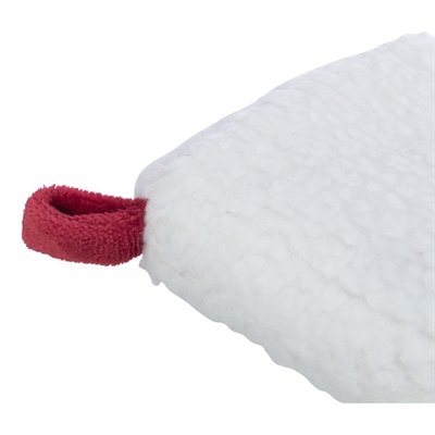Trixie Kerstsok Pluche Rood/Wit 47 cm voor huisdieren