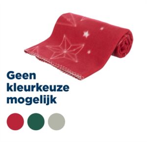 Trixie Xmas Luciano Fleece Deken Assorti 150x100 CM